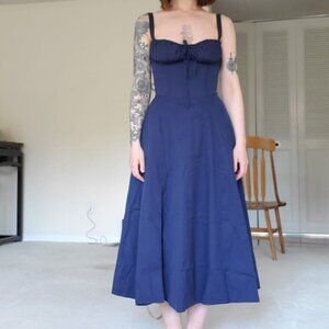 House of CB Navy Carman Dress